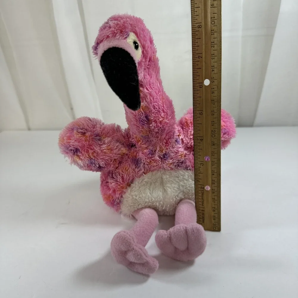 Fiesta Toys Pink Flamingo Inches My Bird Stuffed Animal Plush Pet 9.5
